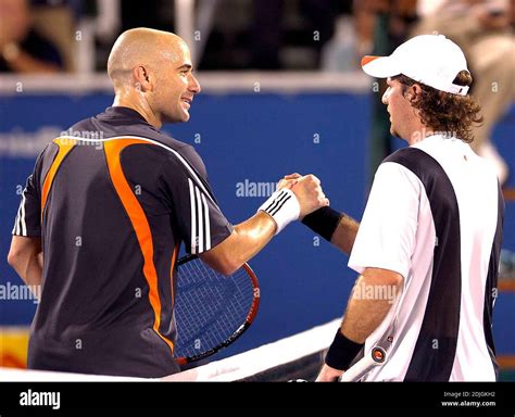 Andre agassi bald hi-res stock photography and images - Alamy