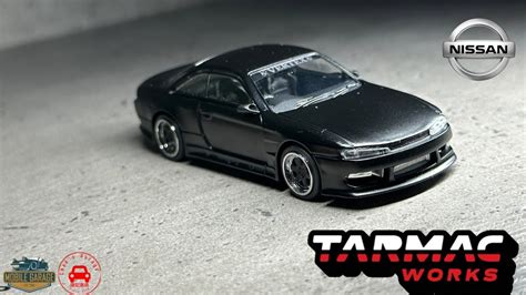 Tarmac Works Vertex Nissan Silvia S Matte Black Youtube