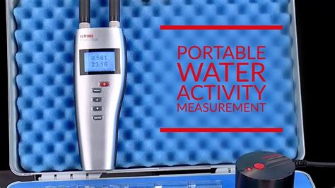 How To Measure Water Activity With The Portable Rotronic HP23 AW