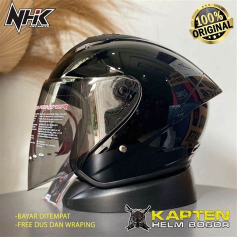 Jual Helm Nhk N Elite Dan N Max Gm Single Visor Shopee Indonesia