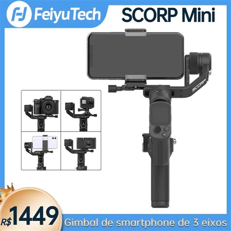 Estabilizador De Cardan FeiyuTech SCORP Mini Ideal Para Smartphones