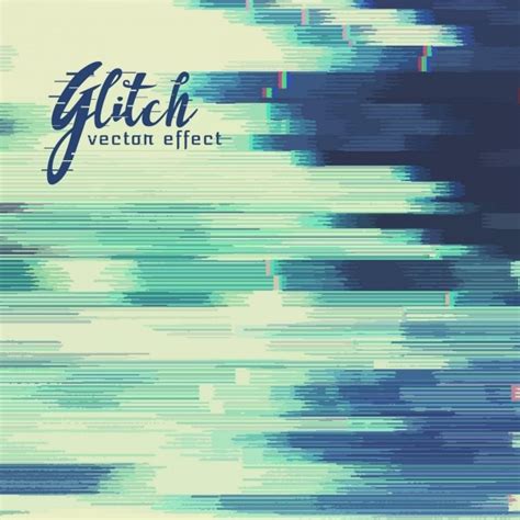 Glitch Effect Background