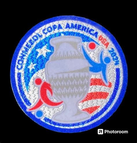 1 Parche Conmebol Copa America Usa 2024 Patch Copa America 2024