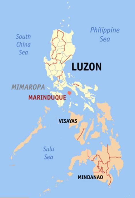 Marinduque Locator Map