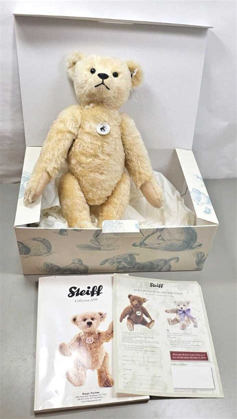 Steiff Bear Margaretes Teddybar Replica Limited Edition Etsy