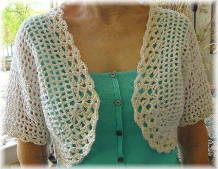 Crochet Bolero Free Pattern Tutorial