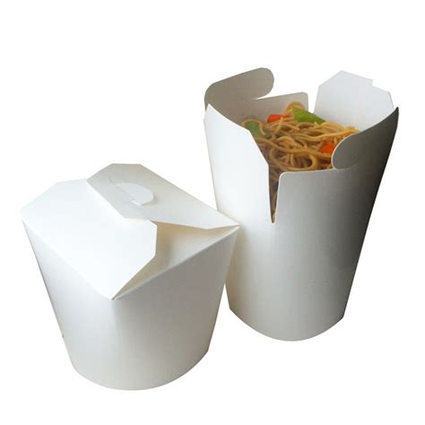 China Disposable Kraft Paper Chinese Noodle Box Food Packing Paper Box Manufacture And Factory