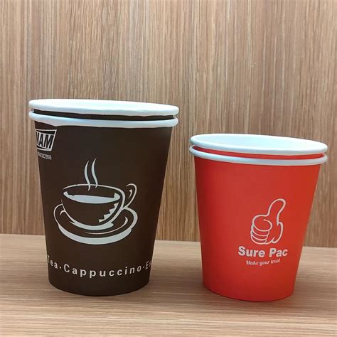 Custom Printed Disposable Recycle 6oz 8oz Double Ripple Wall Hot Coffee