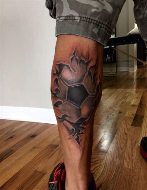 Tatuajes Relacionados Con El Futbol Como Pasion