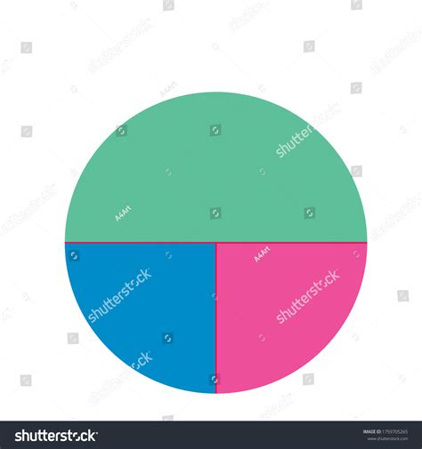 Venn Diagram Circle Layout Explanation Template Stock Vector (Royalty ...