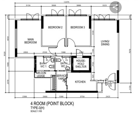 3gen Hdb Floor Plan