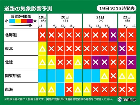 21日から22日ごろにかけて大雪の可能性 暴風雪警報レベルのおそれ 中日本高速道路は予防的通行止めは予定せず 富山 Tbs News Dig