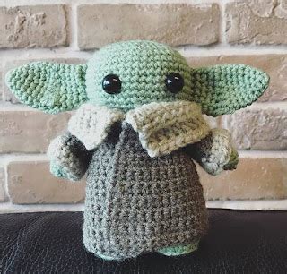 Patron Gratis Yoda Star Wars Amigurumi