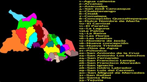 Municipios Del Departamento De Chalatenango Shorts YouTube