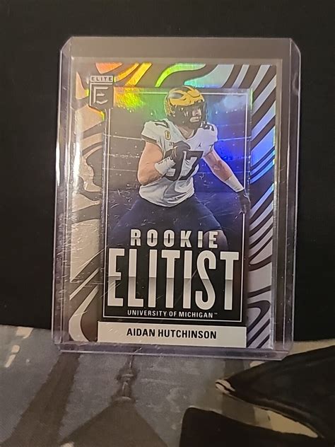 2022 Panini Donruss Elite Rookie Elitist RE 14 Aidan Hutchinson RC