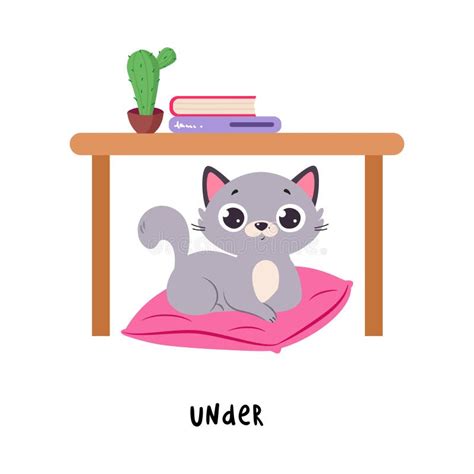 Cat Under Table Stock Illustrations – 119 Cat Under Table Stock ...