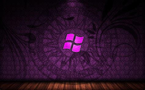 Windows pink logo with wood floor... by kimdalanxa on DeviantArt