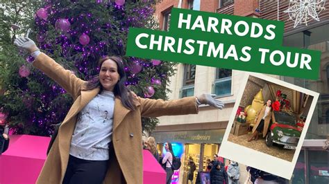 Harrods Christmas Tour Vlogmas London S Famous Shopping Destination