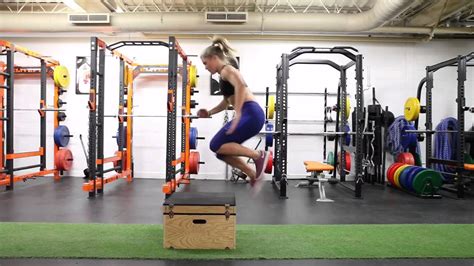 Single Leg Box Jumps Youtube