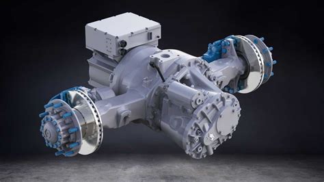 Meritor soluciones de eje motriz eléctrico para transporte pesado