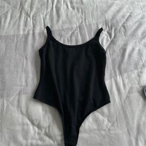 Kookai Black Bodysuit Brand New Size 2 Kookai Depop