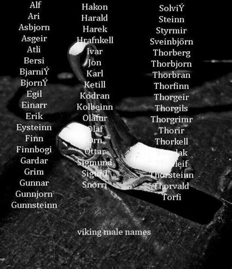 Norse Mythology | Viking baby names, Nordic names, Viking names