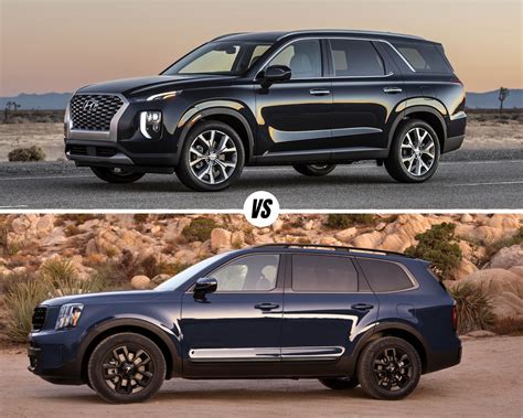 Suv Showdown Kia Telluride Vs Hyundai Palisade