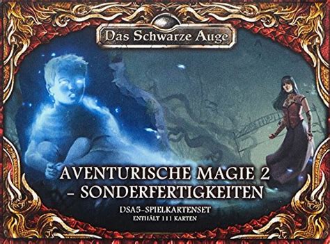 Dsa Spielkartenset Aventurische Magie Sonderfertigkeiten Das