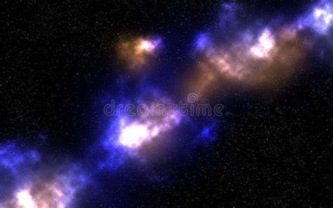 Pink Nebula Background Stock Illustration Illustration Of Interstellar