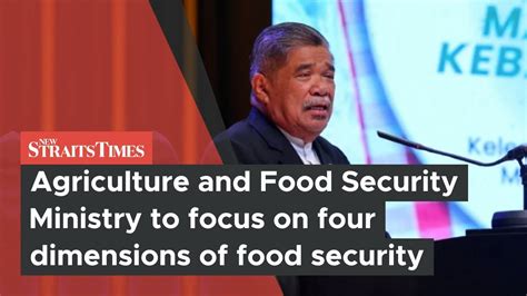 Agriculture And Food Security Ministry To Focus On Four Dimensions Of