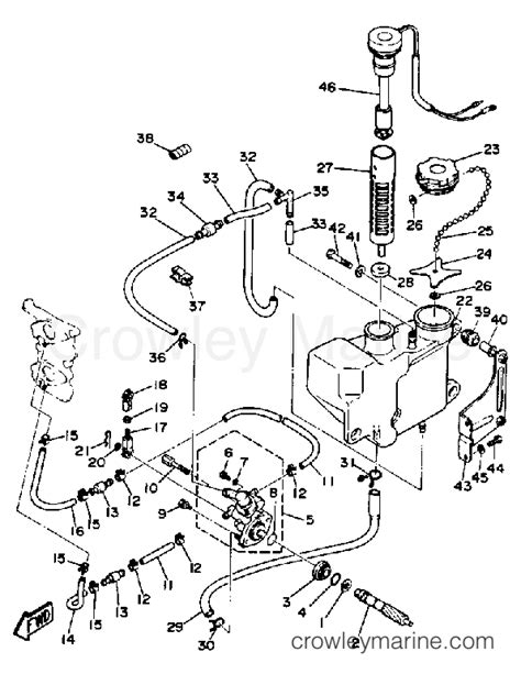 OIL PUMP 1988 Outboard 25hp 25ESG Crowley Marine