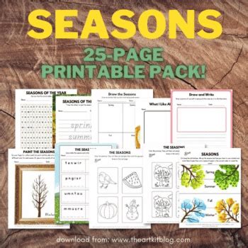 Seasons Printables | Free Homeschool Deals