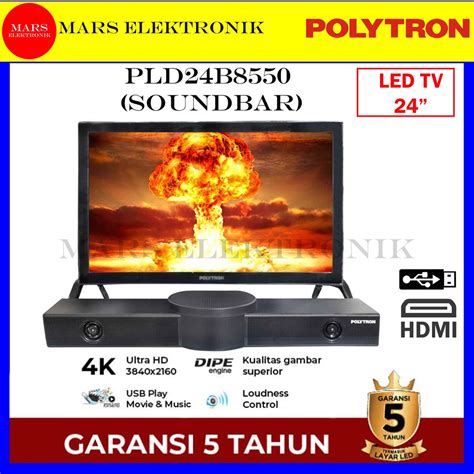 Jual Tv Led Polytron Pld B Inchi Soundbar Ready Pld