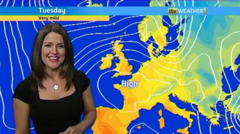 UK Regional News Caps Amanda Houston ITV Anglia Weather