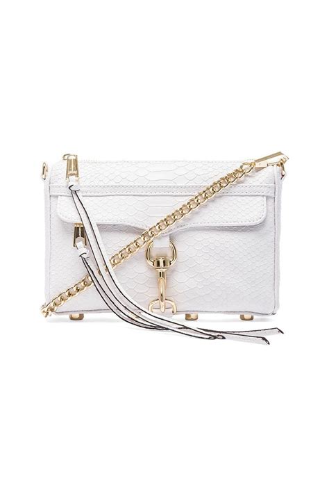 Rebecca Minkoff Mini MAC In White Snake From REVOLVEclothing