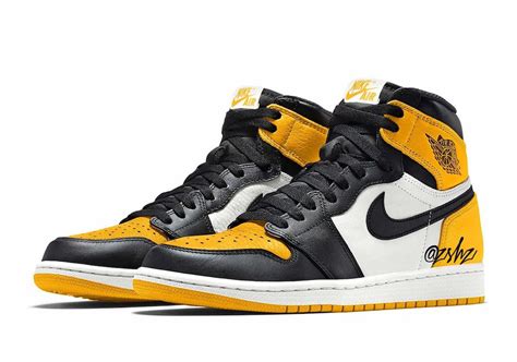 Air Jordan 1 Yellow Toe Taxi 2022 555088 711 Release Date Jordans