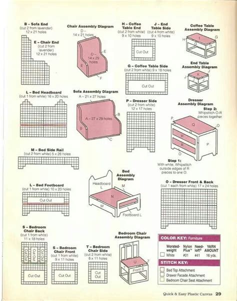 Free Dollhouse Furniture Printables Patterns Gerald Printable