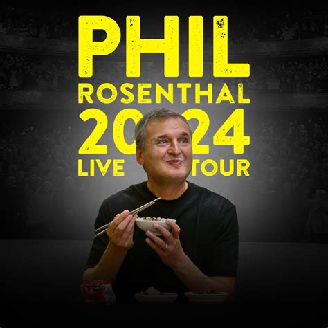 Phil Rosenthal 2024 Live Tour