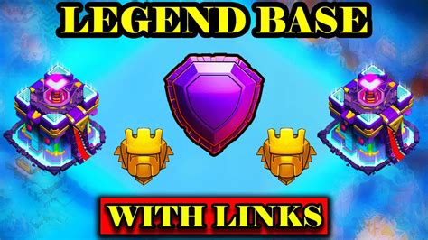 Th15 Legend League Base With Link Th15 Anti 2 Star Base Best Th15 Trophy Base With Link