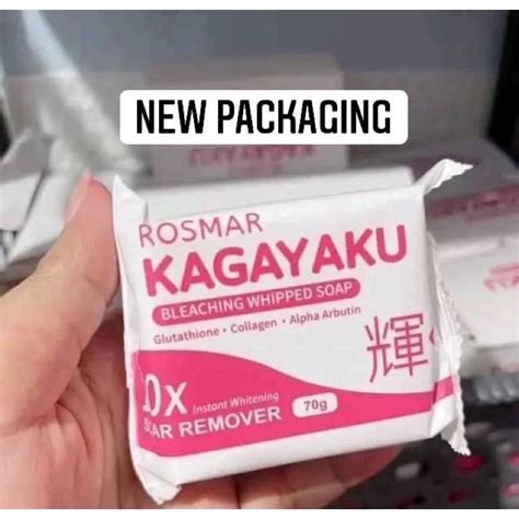 Original Rosmar Kagayaku Bleaching Whipped Soap G Pcs Shopee