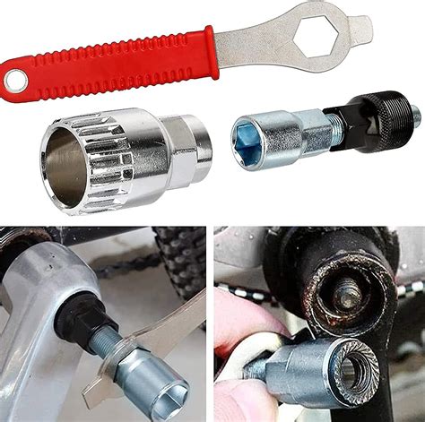 Bike Crank Puller Tool Set Bike Crank Tool Set With 16mm Wrench