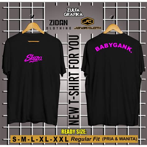 Jual Kaos Skyzo Babygang Logo Bg Shopee Indonesia