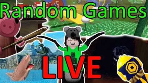 Roblox Random Games Live Youtube