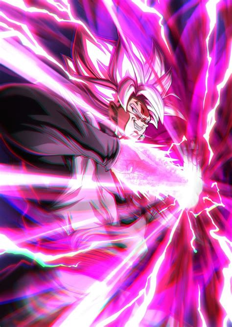 Goku Black Rose | Dragon ball painting, Dragon ball wallpapers, Super saiyan rose