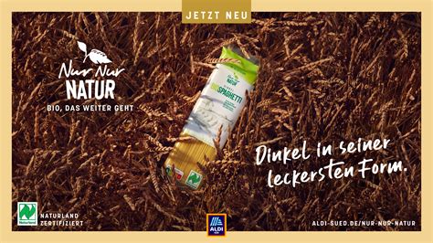 Neue ALDI SÜD Bio Marke Nur Nur Natur startet mit umfangreicher