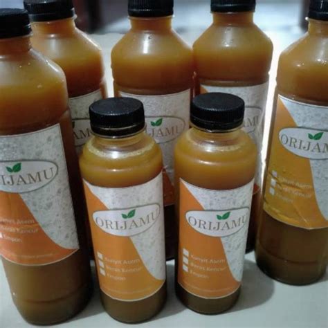 Jual Jamu Kunyit Asem Ml Shopee Indonesia