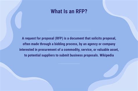 What Is An Rfp And How To Create An Effective Rfp