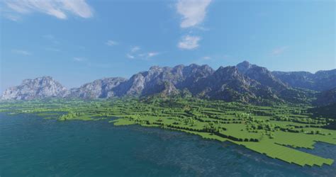 Large Island Custom Map Wip Minecraft Map