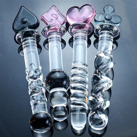 Consolador Vibrador De Cristal Para Estimulaci N Anal Juguete Sexual