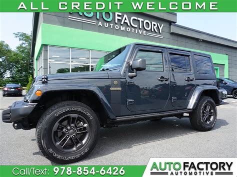 Used 2018 Jeep Wrangler Jk Unlimited Oscar Mike Freedom 4x4 For Sale In Peabody Ma 01960 Auto